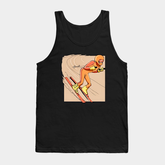 Swift Skiing Tank Top by koolteas